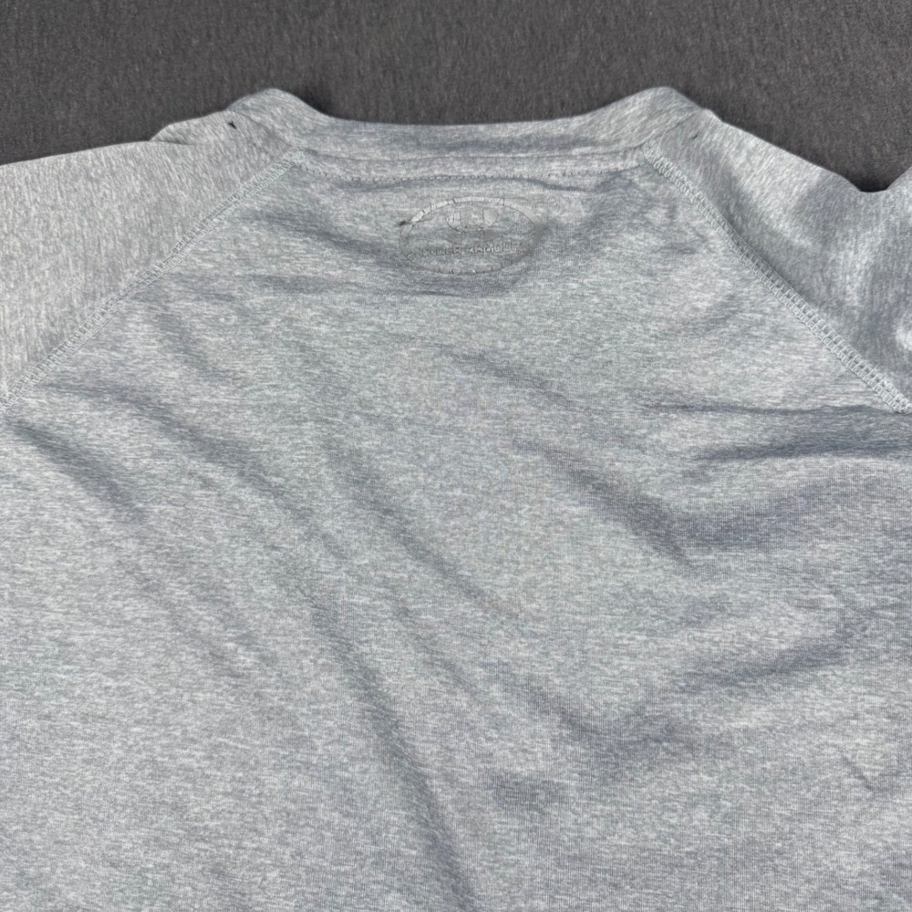 Under Armour HeatGear‎ Fitted Gray Short Sleeve Athletic Shirt XXL - Picture 7 of 9